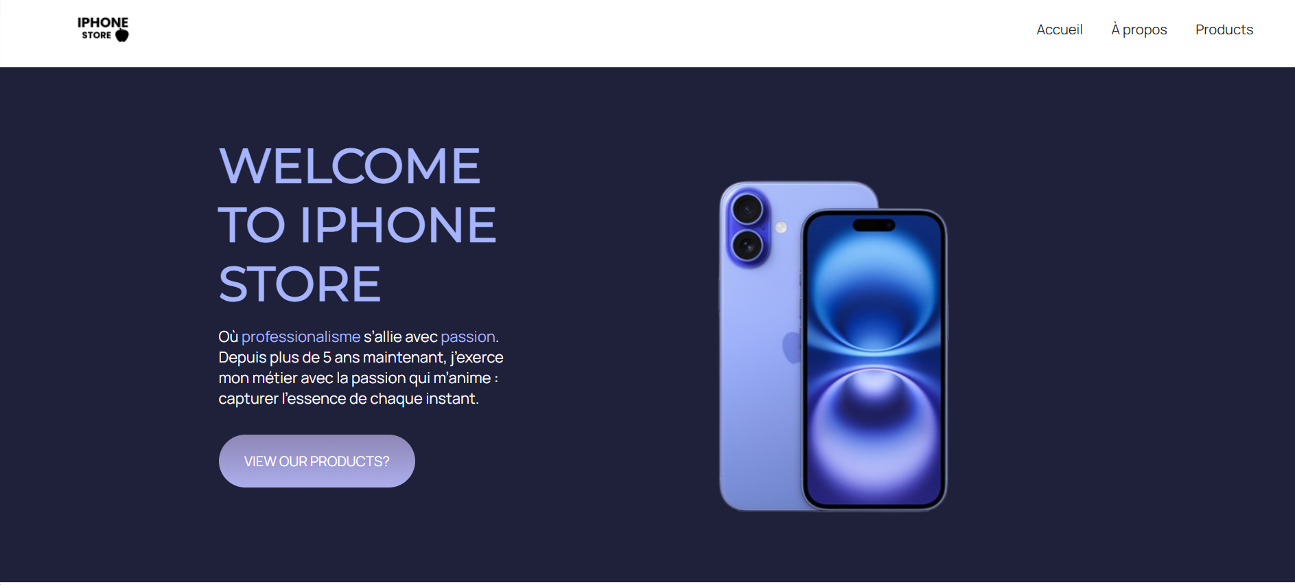 iPhone store design